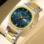 Montre Homme Luxe – Bracelet en Acier, Style Classique et Raffiné
