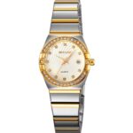 SKMEI Crystal – Modèle 2342 Doré Argenté
